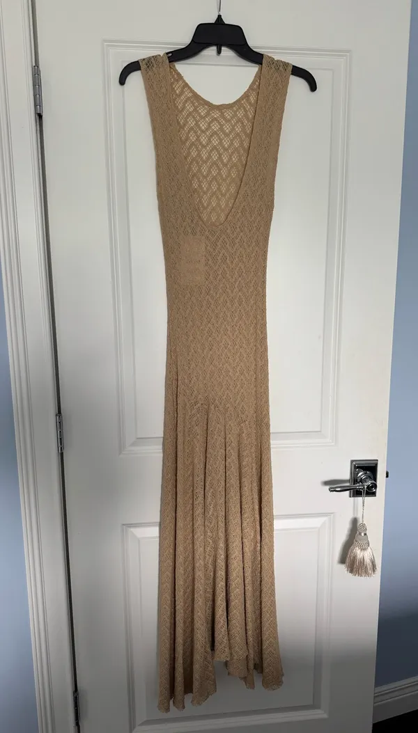 Zara Long Lace Dress - Image 5