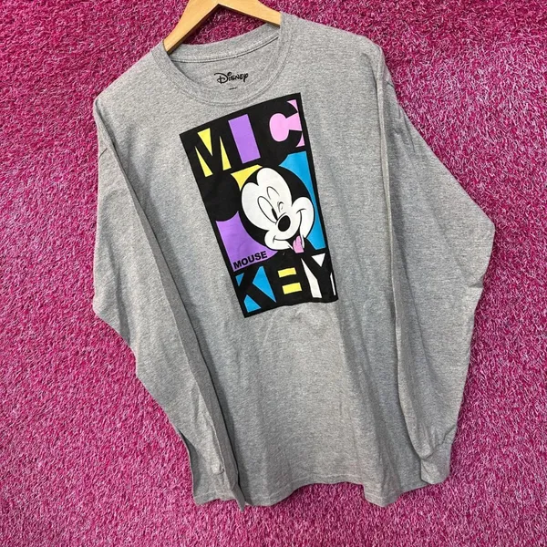 Mickey Mouse Urban Streetwear Disney Long Sleeve L - Image 3