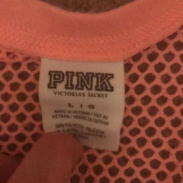 Victoria secret pink swim cover up top large 😘❤️ - Image 5