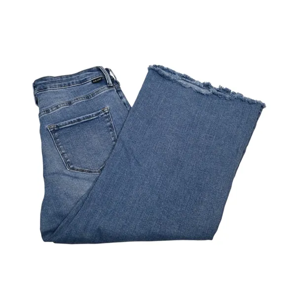 Dear John Women's 28 Audrey Cropped Wide Leg Jean - Image 3