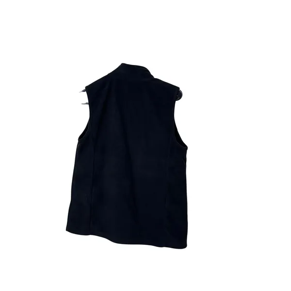 Holiday Editions Womens Black‎ Fleece Ghost Trick or Treat Vest Size S - Image 6