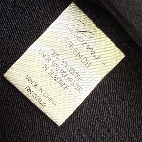 Lovers + Friends Womens XS Black Silver Metallic Shimmer Racerback‎ Camisole Top - Image 5