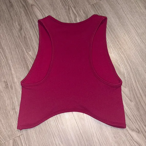 SET Active Dark Pink Ribbed Sculpt-flex Workout Set - Image 5