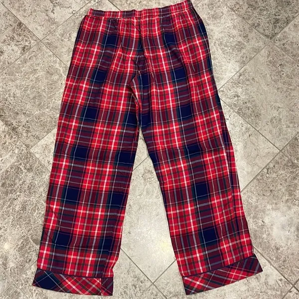 Victoria’s Secret Vs Plaid Flannel Pj Pajama Lounge Pants Medium - Image 10