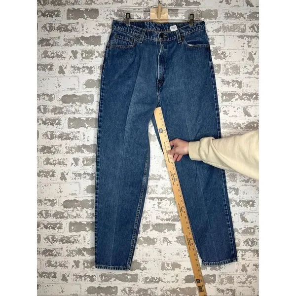 Levis | women vintage 512 slim fit tapered denim jeans - Image 7