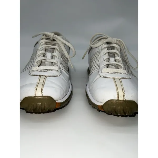 Nike Delight II Women’s Leather Golf Shoe Size 8 Plastic Cleat Spike 335938-121 - Image 5