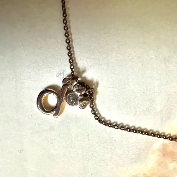 Disney D monogram Minnie Mouse necklace - Image 3