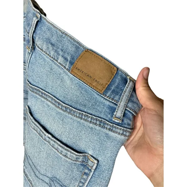 American Eagle Highest Rise 90s‎ Boyfriend Shorts Size 4 - Image 5