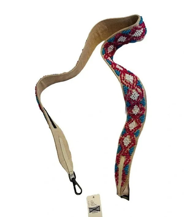 Anthropologie Geo Beaded Bag Strap NWT - Image 3
