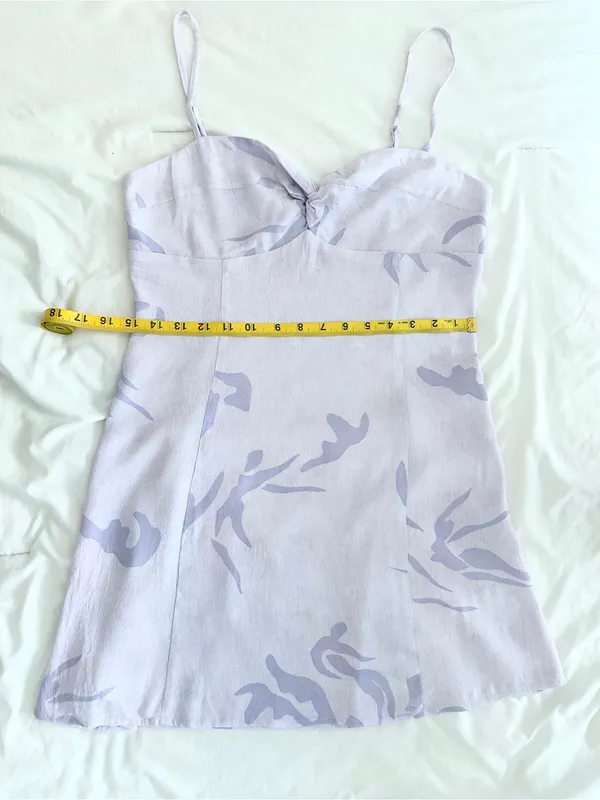 Aritzia Wilfred City Lights Mini Dress – Lavender – S - Image 8