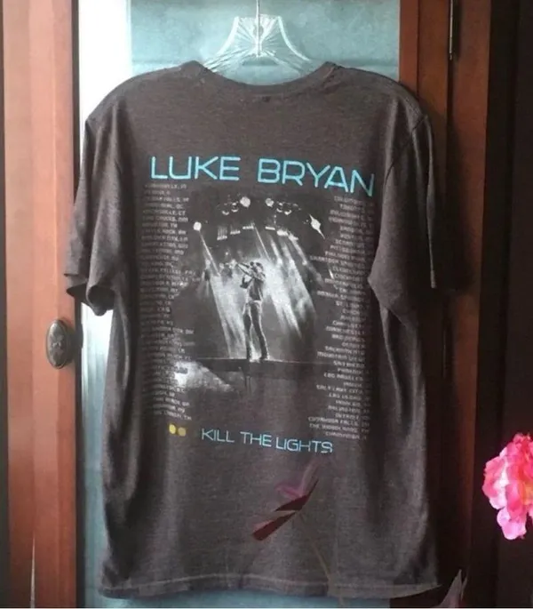 Luke Bryan Kill The Lights Tour Concert Tee - Image 2