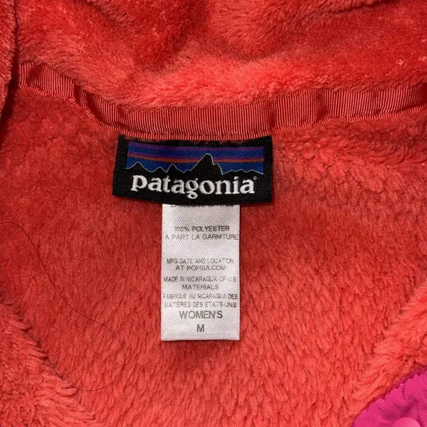 Patagonia Women's 1/4 snap on Teddy Fleece Jacket Sweater Size M - Image 5