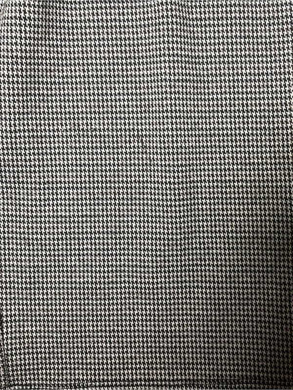 A New Day Houndstooth Drawstring Pants L Brown Black White Ankle Pull On - Image 4
