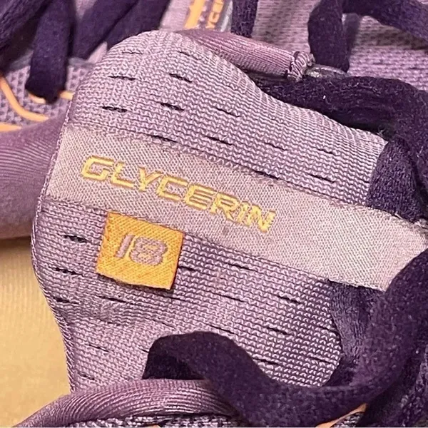 Brooks Glycerin 18 Purple Women's Running Shoes Size 10B - Image 4