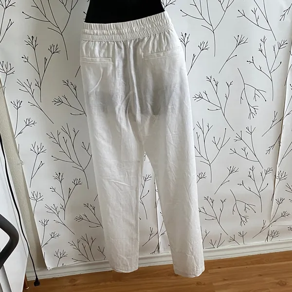 Ann Taylor White Straight Leg Pants - Image 2