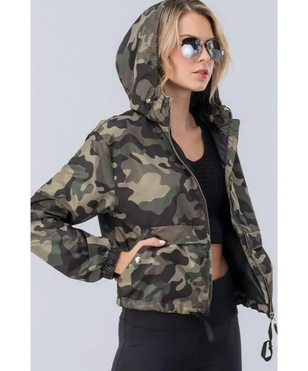 Camo Windbreaker Black - Image 5
