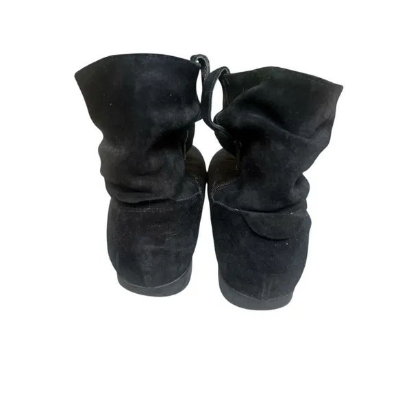 Birkenstock suede ankle boots black sz 40 / 9-9.5 - Image 3