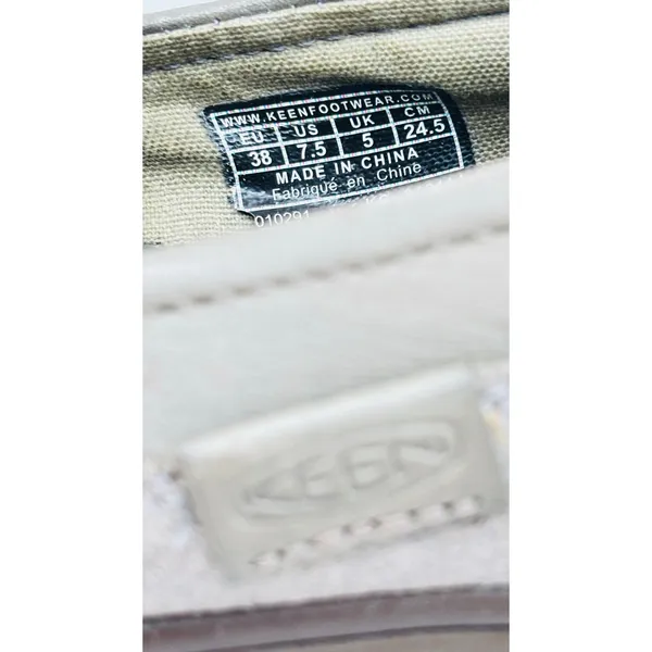 Keen Rivington II MJ CNX Mary Jane shoes taupe round toe sneaker style shoe 7.5 - Image 2