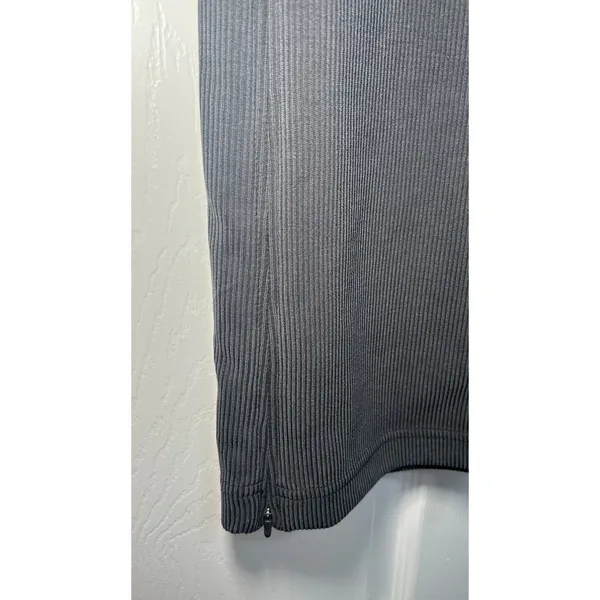 Lululemon‎ Brushed Softstreme Rib Zip Flare 2 Black High Rise 32.5" NWT LW5EUBS - Image 3