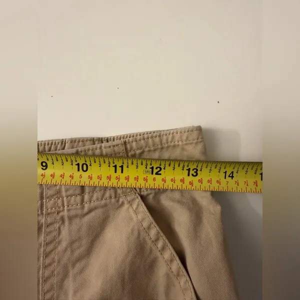 Abercrombie Cargo Pants Curve Love Y2K Street Style Utility Khaki Twill 26 / 2S - Image 6