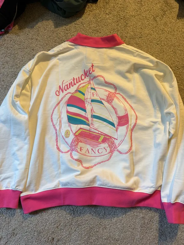 Fancy Nantucket varsity pullover  - Image 2