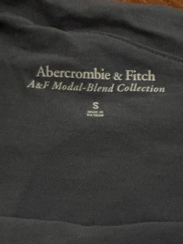 NWOT Abercrombie Asymmetrical Draped Bodysuit in Blue - Image 5
