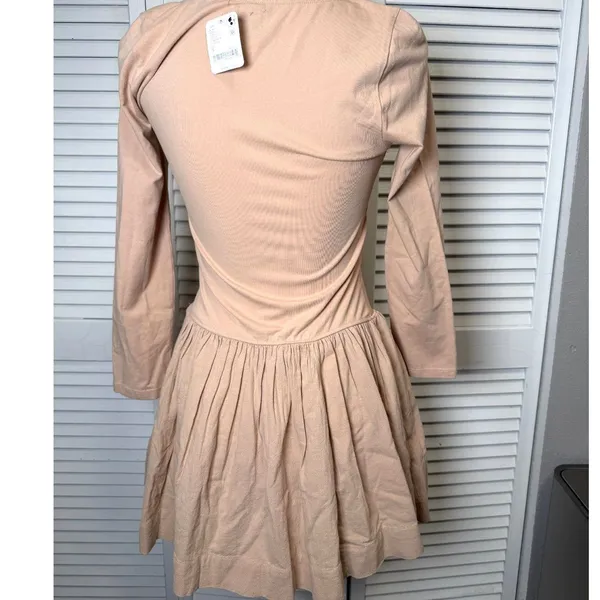 Free People Free-est Onda Drop-Waist Mini Dress Size Small NWT $68 retail Ballet - Image 7