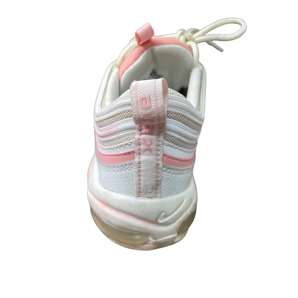 Nike Air Max 97 Womens Summit White coral low top sneakers size 8.5 SKU 8975 - Image 16