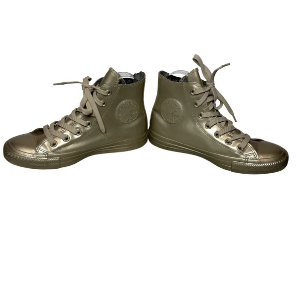 Converse Counter Climate All Star Hi Top Water Repellent Sneakers Gold Size‎ 6.5 - Image 3
