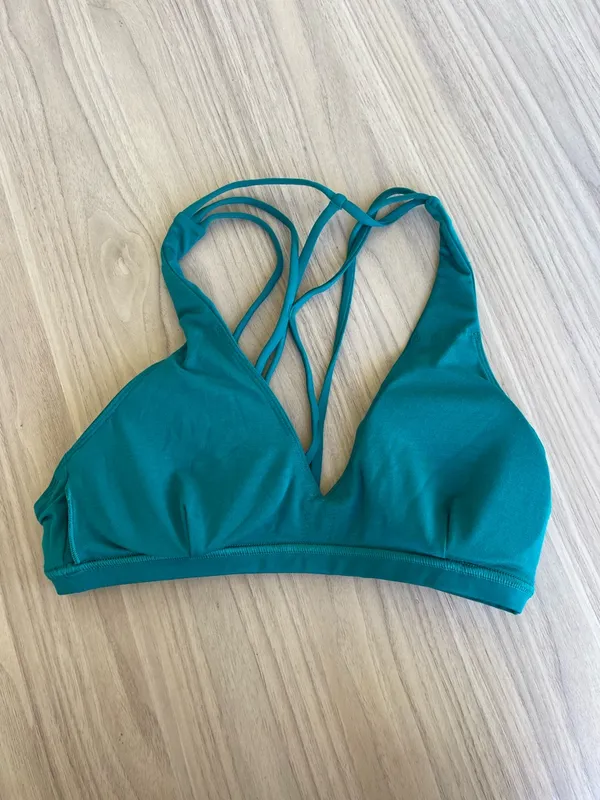 lululemon athletica Teal Strappy Sports Bra - Image 8