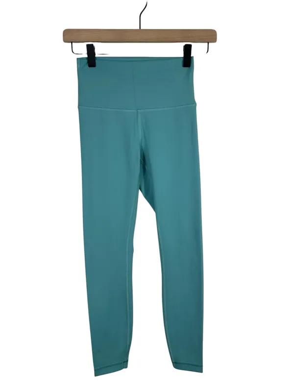 Lululemon Wunder Train High-Rise Tight 25” Washed Blue Size 4‎ Leggings - Image 3