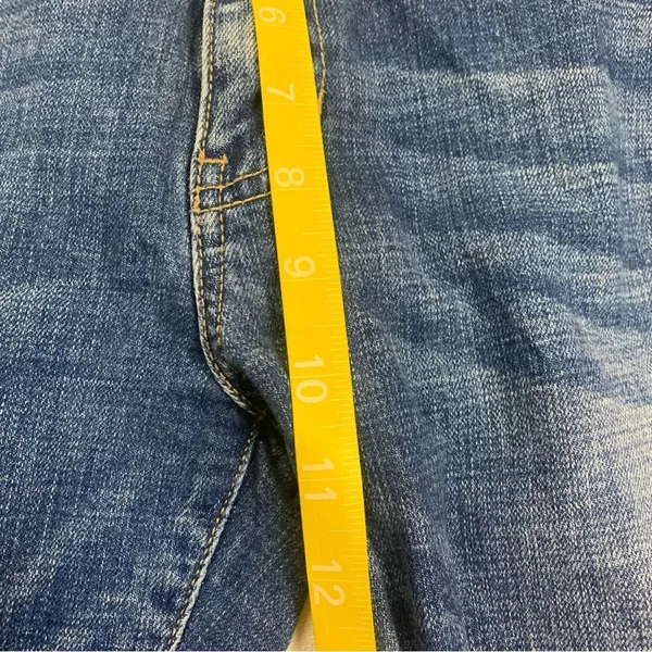 Kancan women's size 32 flare split leg jeans denim xl maurices - Image 8