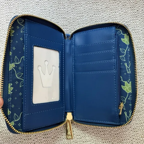 Disney Loungefly Tiana Princess and The Frog 15th Anniversary Zip‎ Around Wallet - Image 2