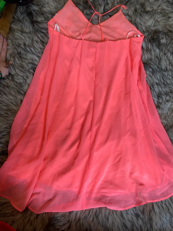 Neon Pink Dress - Image 3