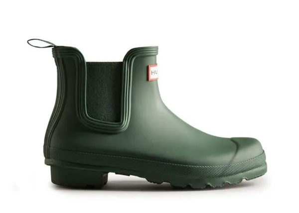 Hunter NEW Women's Original Chelsea Boots, Green Size 11 New w/Tag - Image 4