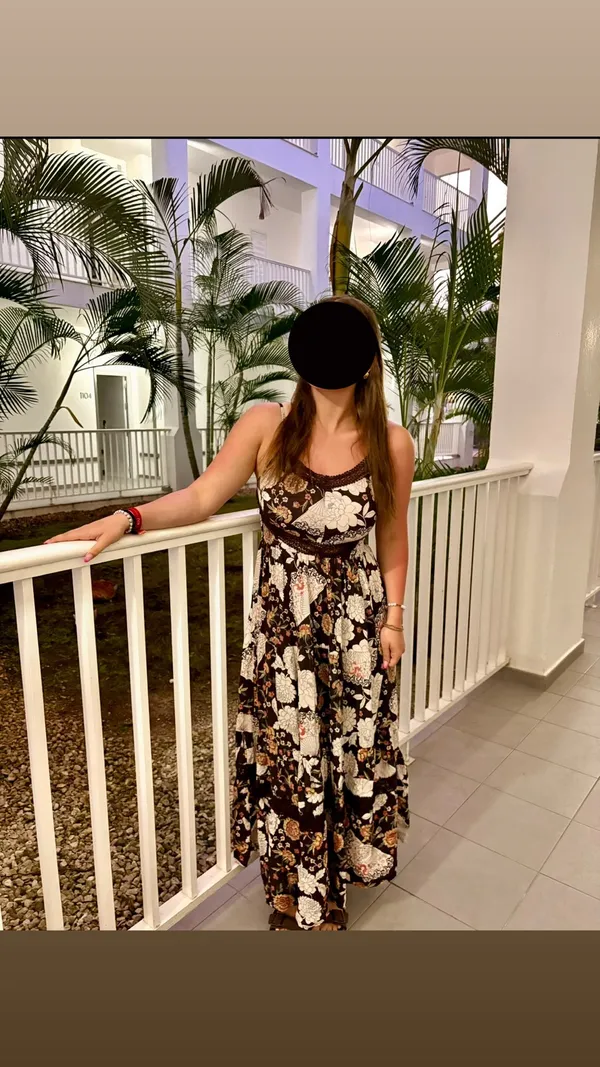 Brown Dry Goods Dress - Image 2