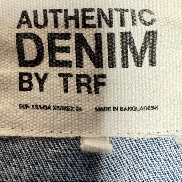 Zara‎ Authentic Denim By TRF Blue Women's Jacket - Image 8