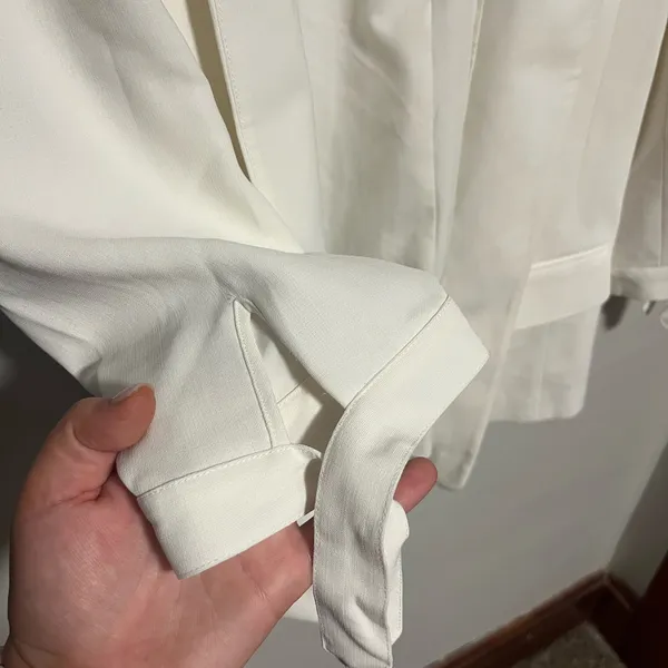LOFT Women's Classic Cream Blazer - Image 4