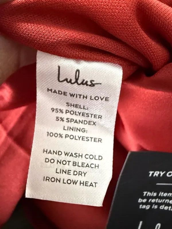 NWT Lulus Red Rust Satin Wrap Maxi Dress - Size M 💃 - Image 14