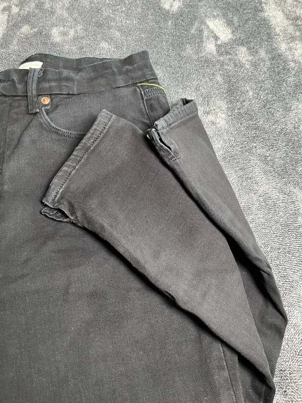 Good American Women’s Black Skinny Jeans High Rise Stretch Size 12/31 - Image 11