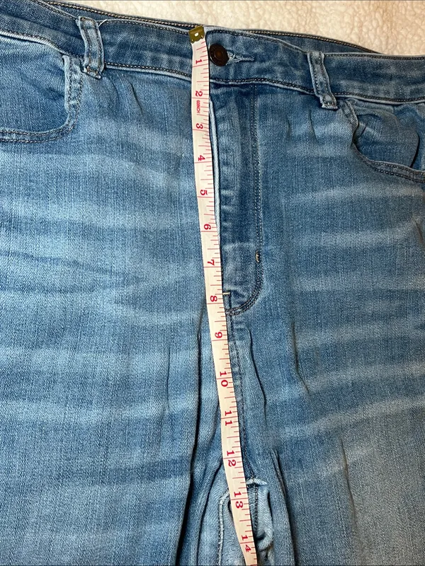 American Eagle Outfitters Highest Rise Jeggings in Blue Wash - Image 7