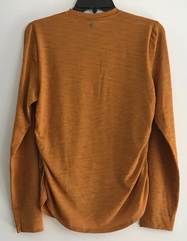 Calia by Carrie Women's Tissue Texture Long Sleeve in Golden Warmth size XL NWT - Image 3