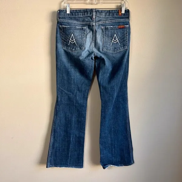 7 For all‎ mankind size 6 jeans - Image 4