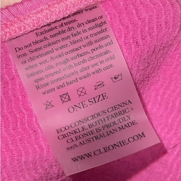 Free People Cleonie Pink Bikini Bottoms - Image 3