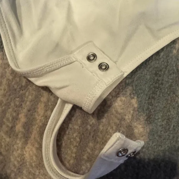 Gap Women's White Bodysuit - Image 2