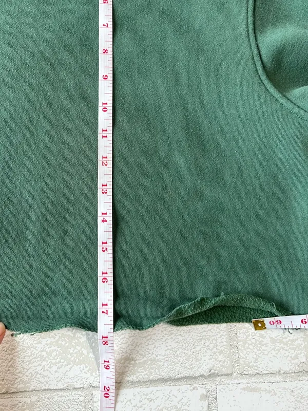 Cotton On Cropped Crewneck Sweatshirt - Green - Image 5