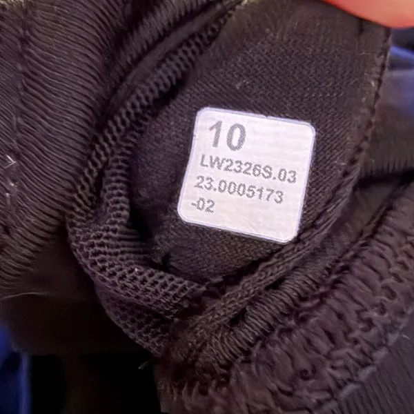 Lululemon‎ Energy Bra Womens 10 Black Strappy Back Medium Support W2326S - Image 5