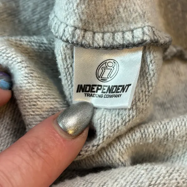 Barstool Sports The Office Dwight Schrute Alpha‎ Male Grey Sweatshirt Medium - Image 8