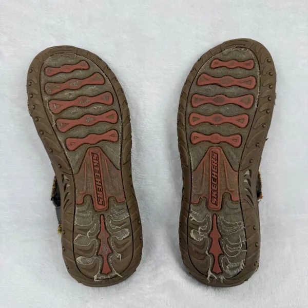 Skechers Outdoor Lifestyle Brown‎ Multicolor Woven Strappy Hiking Sandals est 7 - Image 10