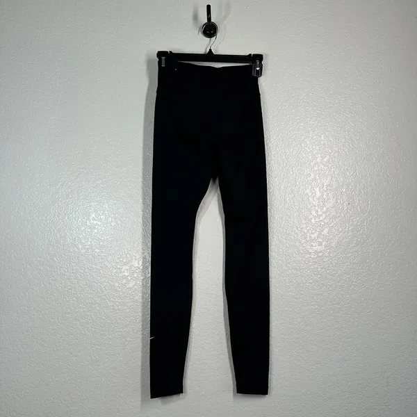 XS Leggings Nike Women's One Mid-Rise Leggings Stretch Activewear pants black - Image 5